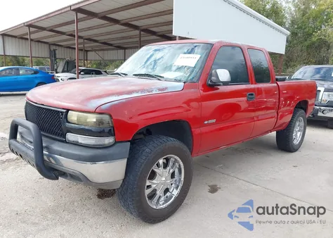 2002 Chevrolet Silverado 1500 Ls из США, поврежденный, VIN 2GCEC19W321193908